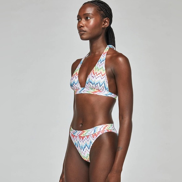 Missoni Zigzag Print Two-Piece Swimsuit Bikini IT 44 = US 8 640$ - Picture 4 of 12